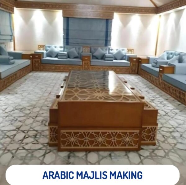 Arabic Majlis Sofa  Making | Design 1